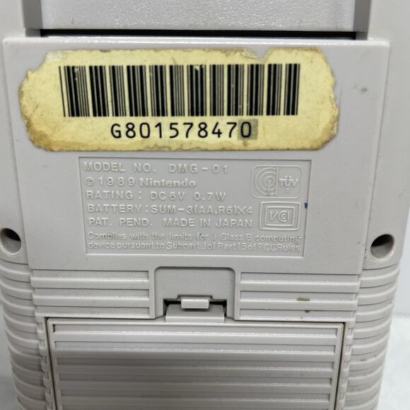 Nintendo Game Boy DMG-01 1st Edition, All Original Parts-Tested-Great Condition
